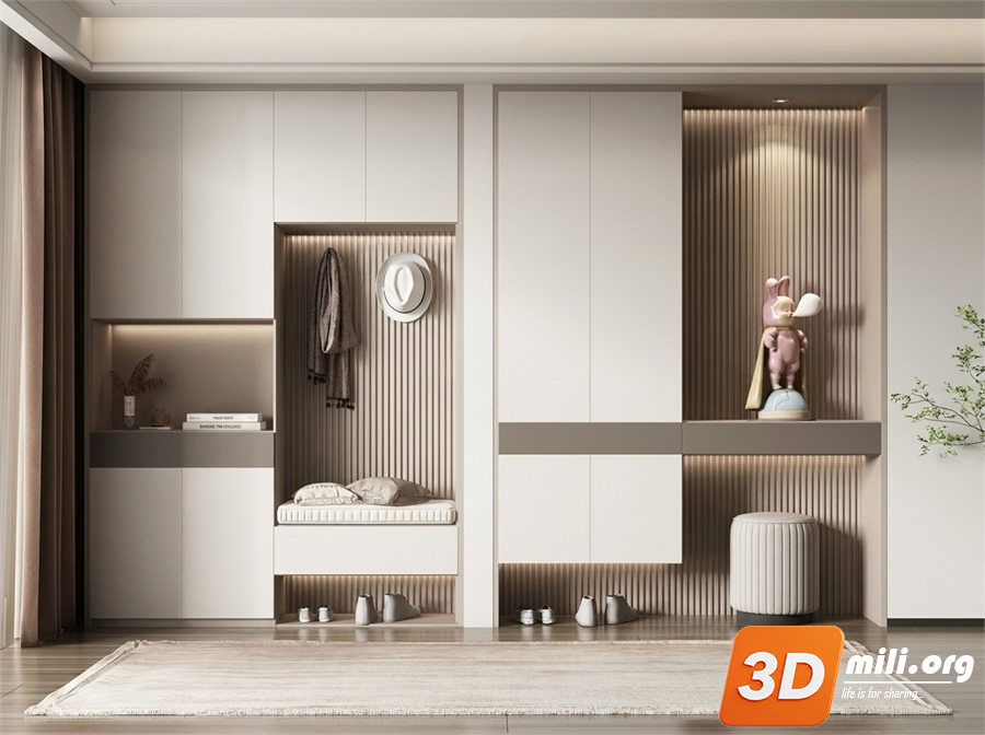 Shoe cabinet Skp Files